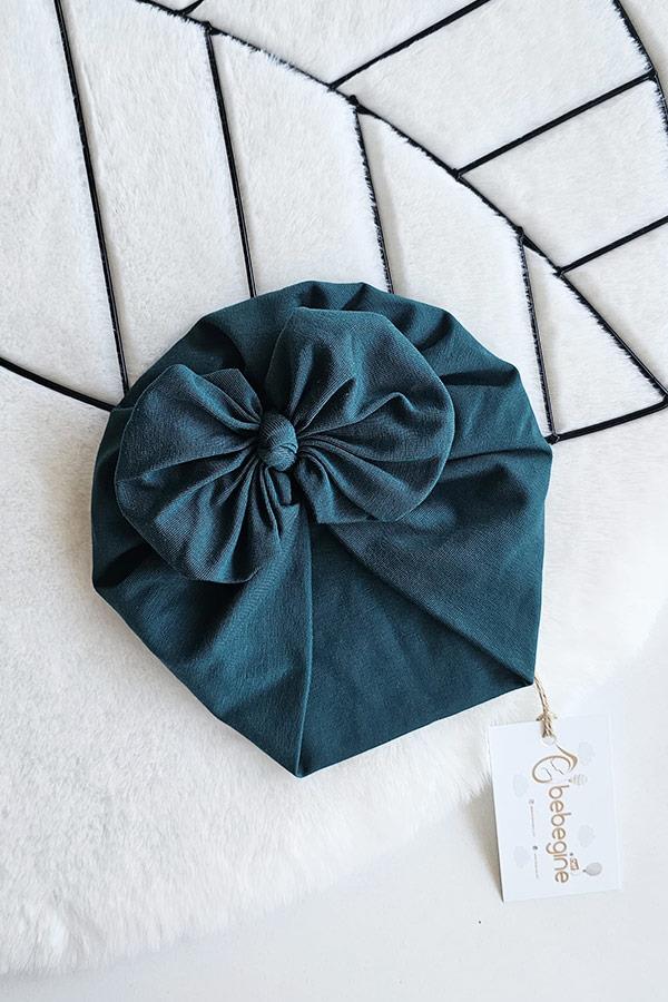 Zümrüt Yeşili Renkli Düğüm Fiyonk Bone