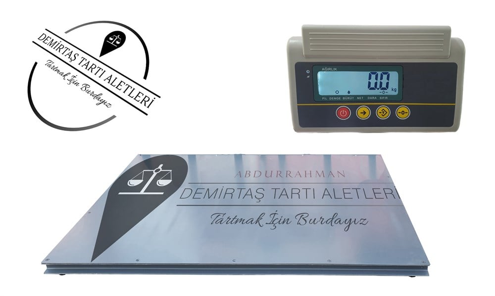 Demirtaş 3000 Kg 100x100 Cm Platform Baskül