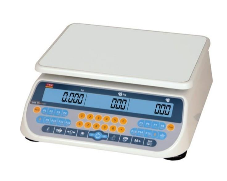 SRP LCD 15 KG X 2 / 5 GR FİYAT HESAPLAMALI TERAZİ