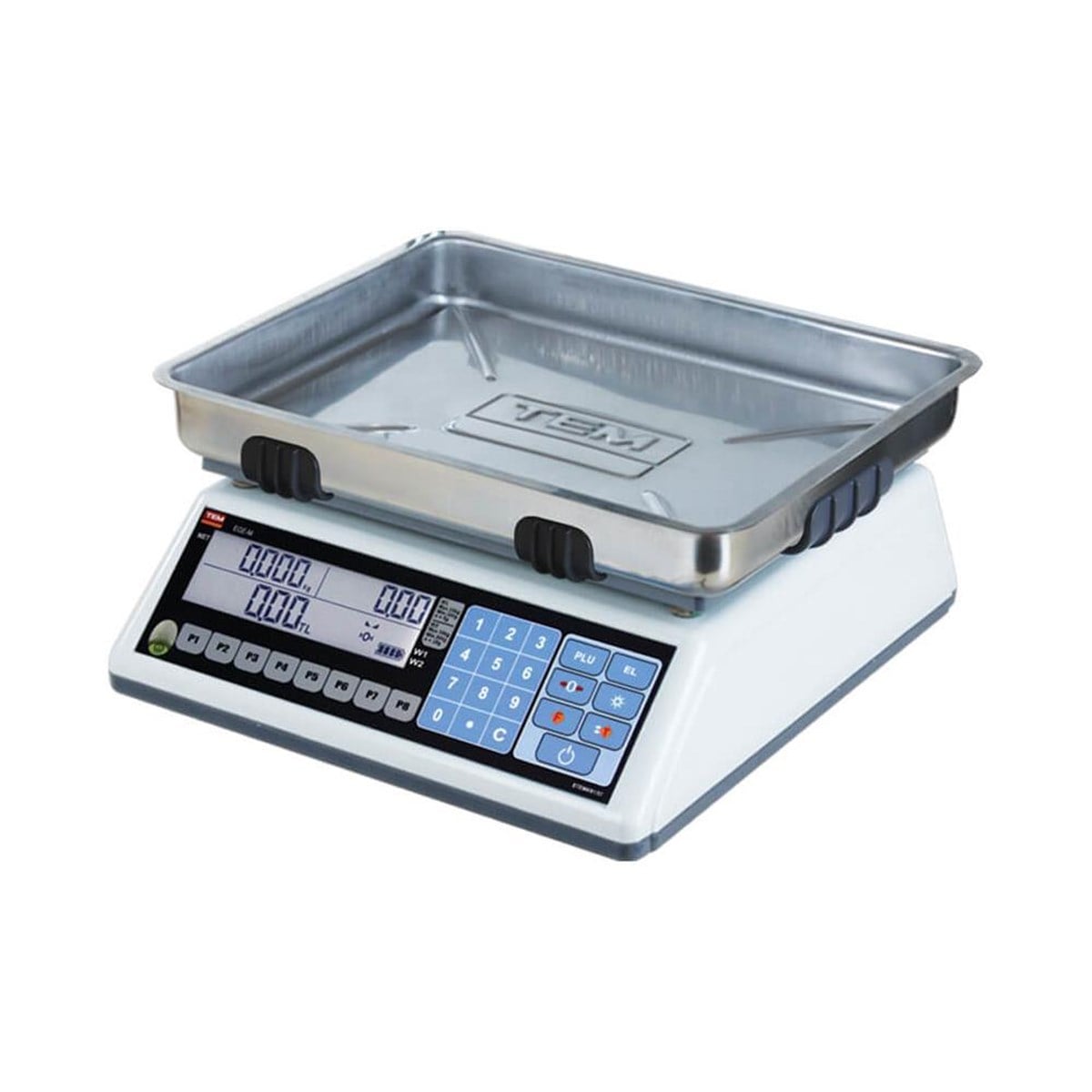 TEM EGE-M Fiyat Hesaplamalı Onaylı Terazi 30 Kg / 5 Gr