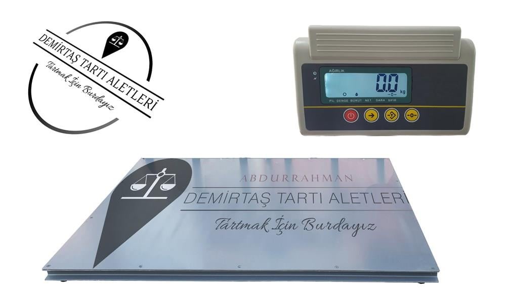 Demirtaş 3000 Kg 120x120 Cm Platform Baskül