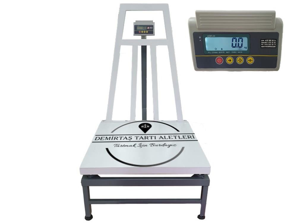 Demirtaş 3000 Kg 120x120 Cm Sehpalı Ağır Hizmet Tipi Baskül