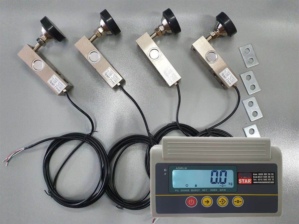 Demirtaş  4 Loadcell 1 İndikatör Takımı