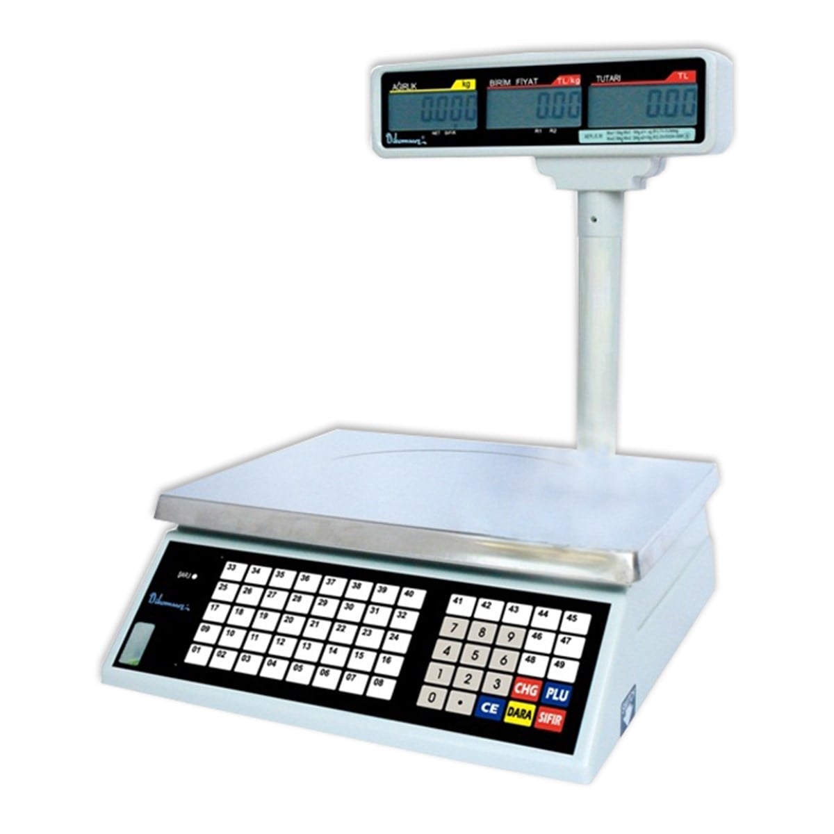 Dikomsan AEPL-M Fiyat Hesaplamalı Terazi| 6 Kg |15 Kg |