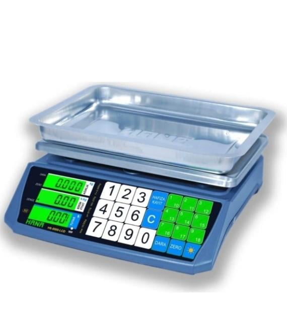 Hs-5500 Fiyat Hesaplamalı Elektronik Terazi (suya Dayanıklı) (m Onaylı)