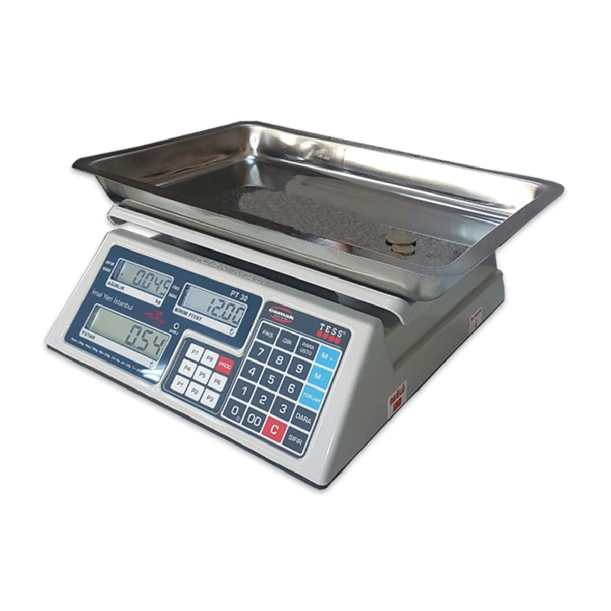 TESS PT-30  Damgalı Pazarcı Market Terazisi