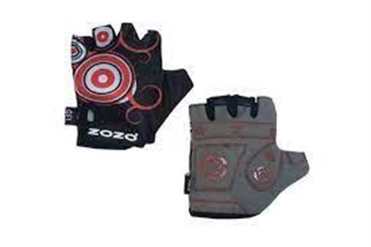 KRON ZOZO - Çocuk Eldiveni - Silikon Jelli - Kırmızı S