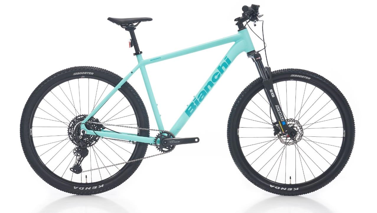 Bianchi ALU  MAGMA COMP 9.1 480H CUES 1X10S - SUNTOUR X1 FORK CK16 CELESTE MATT / CKM METALIZE CELESTE GLOSS