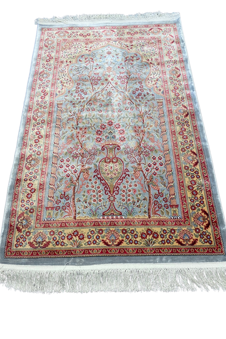 %100 NATÜREL İPEK SECCADE SC08 80x125