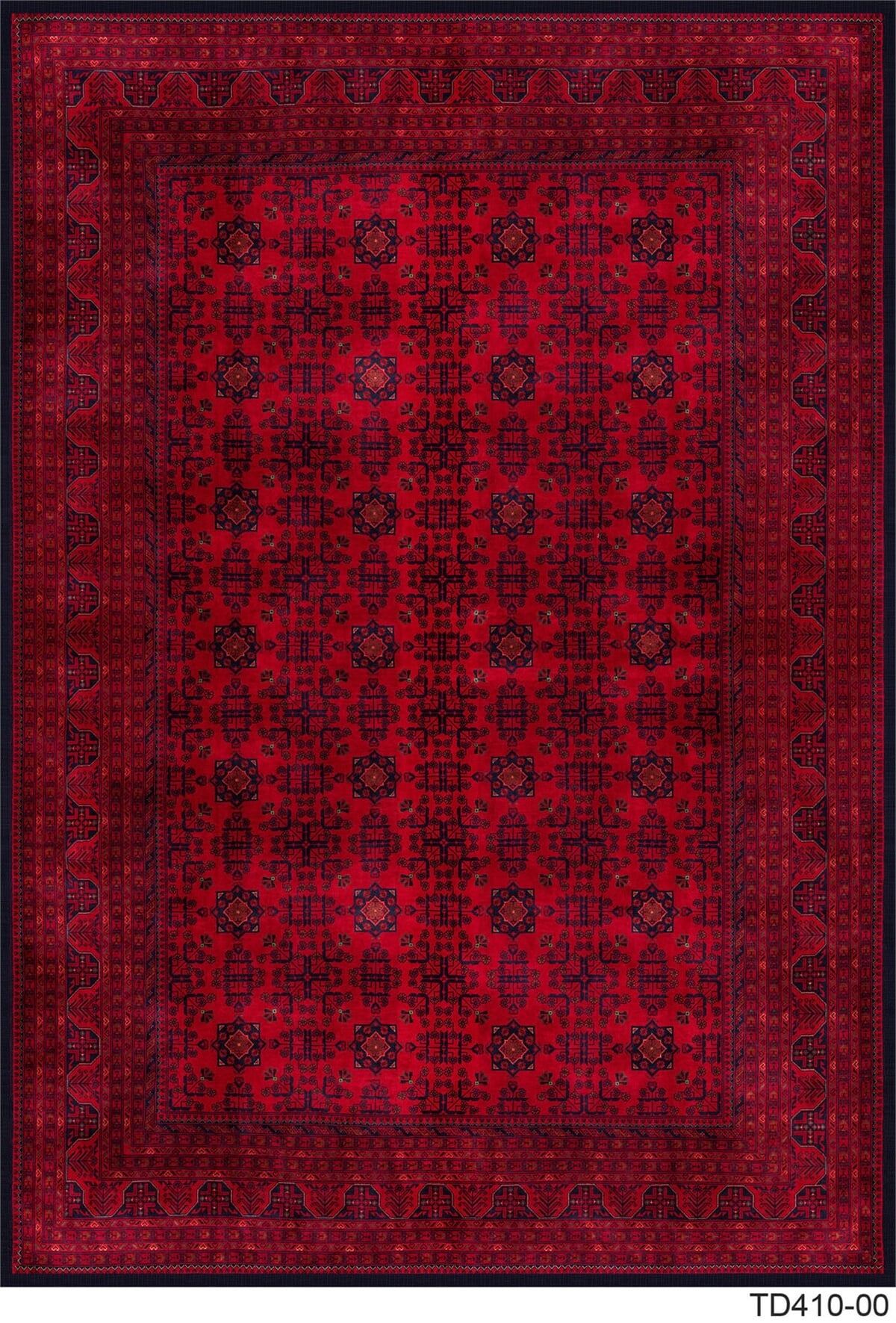 AFGAN TD410-00 YIKANABİLİR KAYDIRMAZ TABANLI DEKORATİF HALI