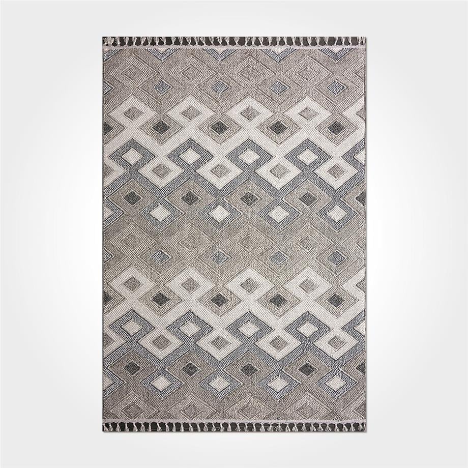 Hallstatt Bukle 9962N Antitoz Dokuma Tabanlı Bukle Halı