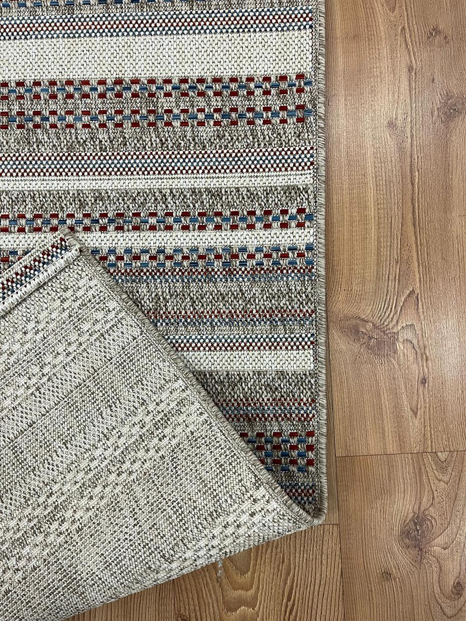 Lazio 2550 BORDO JÜT&SİSAL ÖRGÜ DOKUMA TABANLI HALI