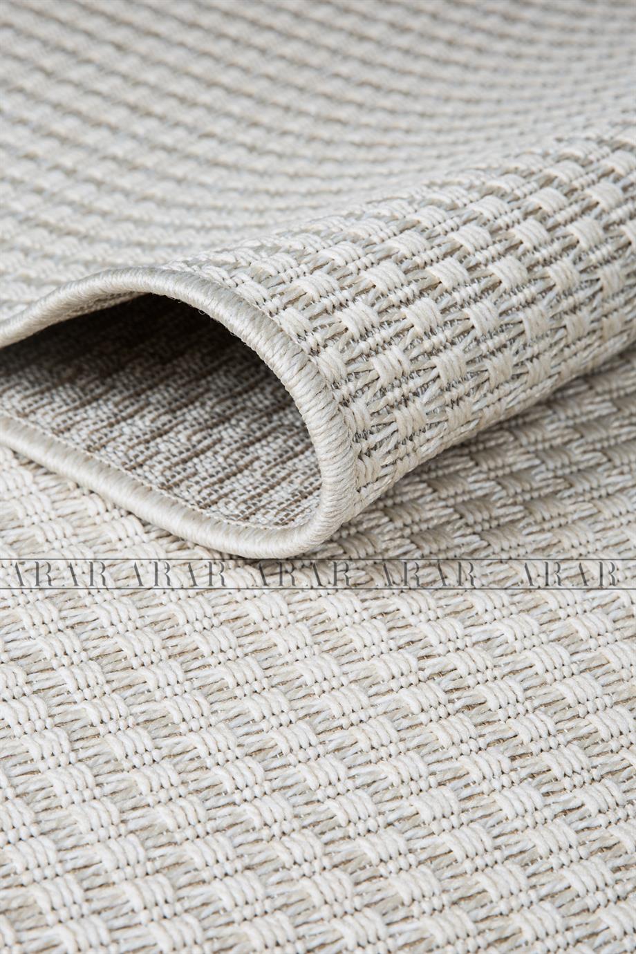 Lazio 666 KREM JÜT&SİSAL ÖRGÜ DOKUMA TABAN HALI