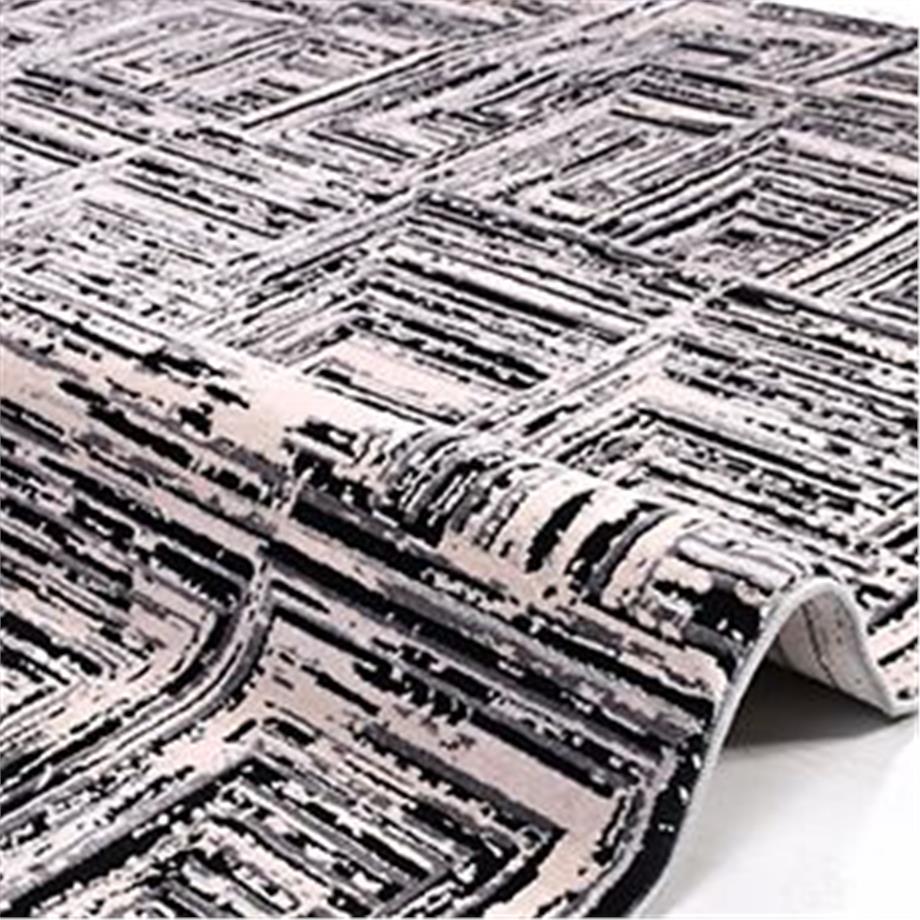 Lotus 17513 Antitoz Dokuma Taban Makine Halısı - Lotus 17513 - ANTRASİT - 120X120