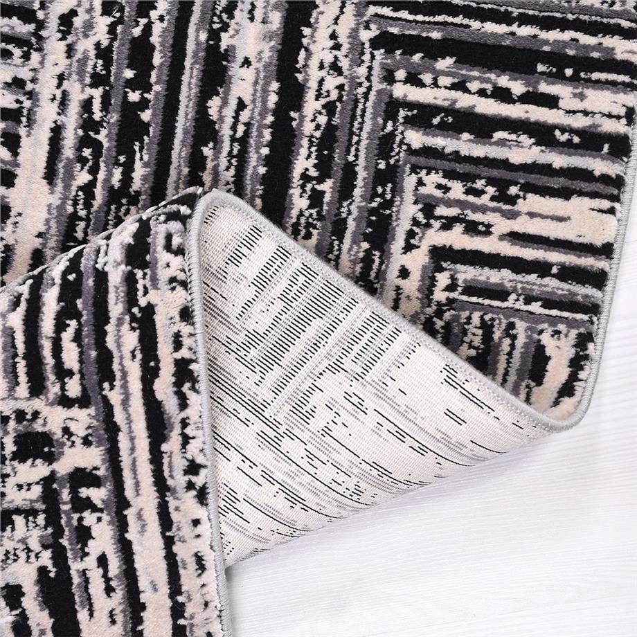 Lotus 17513 Antitoz Dokuma Taban Makine Halısı - Lotus 17513 - ANTRASİT - 120X120