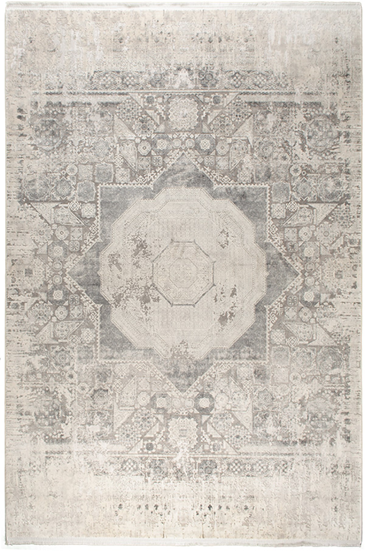 Memlük 1462Antrasit BAMBU İPEĞİ SIK DOKUMA MAKİNE HALISI