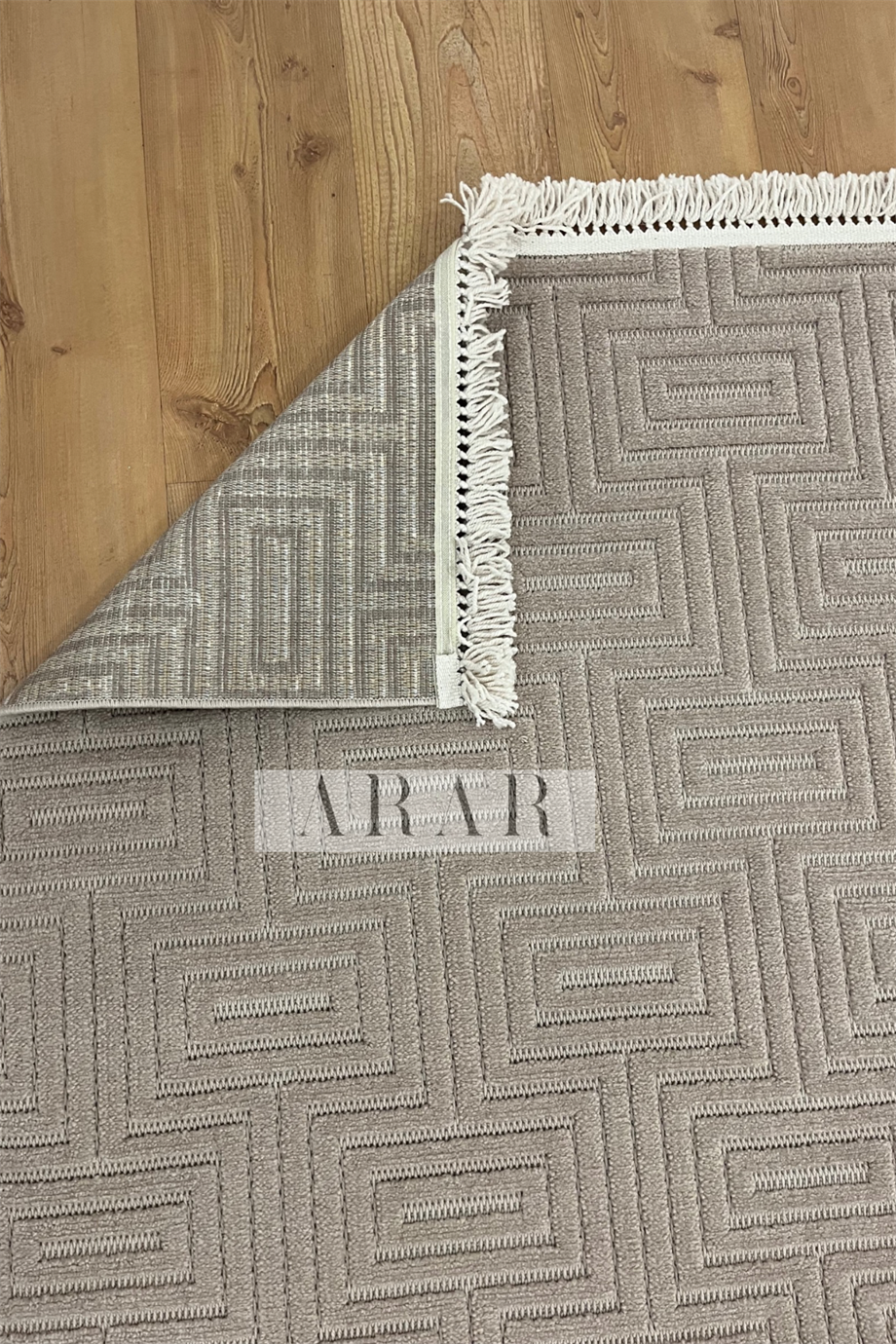 Side 1550-Vizon Dokuma Taban Antitoz İskandinav Desenli Halı