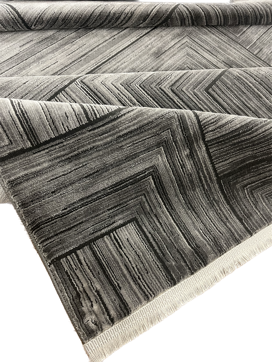 Zenix 902 Antrasit Antitoz Dokuma Taban Salon Halısı