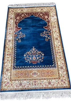 %100 NATÜREL İPEK SECCADE SC03 80x125