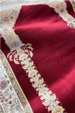 %100 NATÜREL İPEK SECCADE SC06 80x125