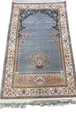 %100 NATÜREL İPEK SECCADE SC10 80x125