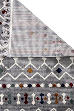 Bodrum 1002 Multi-Gri Antitoz Dokuma Taban Yumusak Dokulu Makine Halısı