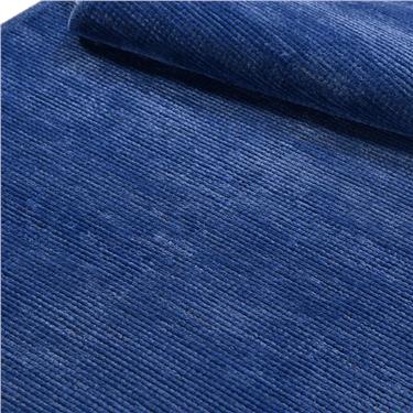 Flat 8207S Düz Desen Antitoz Dekoratif Halı - Flatt - MAVİ - 80 X 150