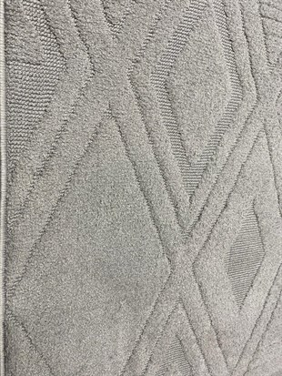 GANJ 9050 GRİ DEKORATİF MAKİNE DOKUMA YUMUŞAK HALI