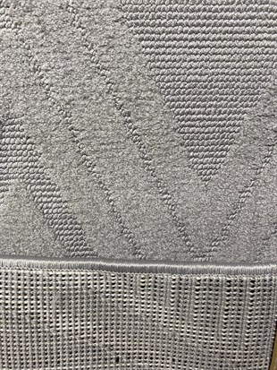 GANJ 9050 GRİ DEKORATİF MAKİNE DOKUMA YUMUŞAK HALI