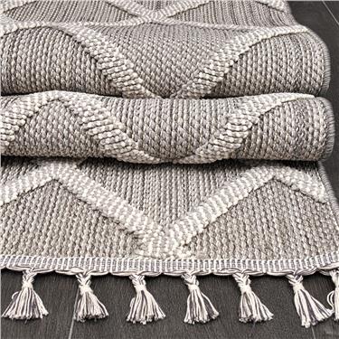 Hallstatt Bukle 9964N Antitoz Dokuma Tabanlı Bukle Halı