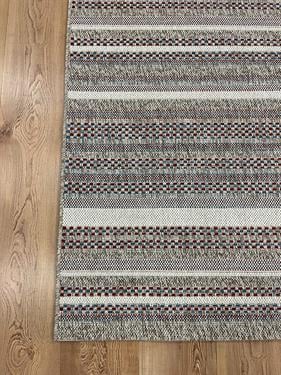 Lazio 2550 BORDO JÜT&SİSAL ÖRGÜ DOKUMA TABANLI HALI