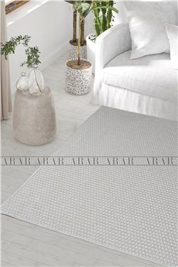 Lazio 666 KREM JÜT&SİSAL ÖRGÜ DOKUMA TABAN HALI