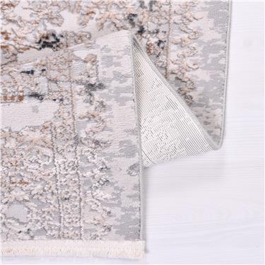 Lotus 17501 Antitoz Dokuma Taban Makine Halısı - Lotus 17501 - GRİ - 120X120