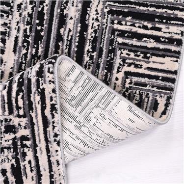 Lotus 17513 Antitoz Dokuma Taban Makine Halısı - Lotus 17513 - ANTRASİT - 120X120