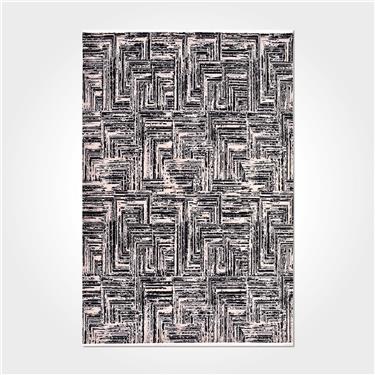 Lotus 17513 Antitoz Dokuma Taban Makine Halısı - Lotus 17513 - ANTRASİT - 120X120