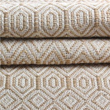 Nordic A0027 Dokuma Taban %20Jüt %80 Pamuk Antitoz İskandinav Desenli Halı