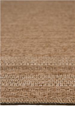 Sedir 668 Beyaz Jüt&Sisal Dokuma Tabanlı Antitoz Halı