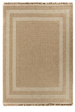 Sedir 668 Beyaz Jüt&Sisal Dokuma Tabanlı Antitoz Halı