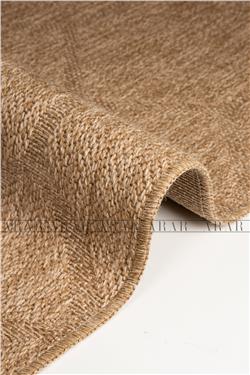 Sedir 669 Bej Jüt&Sisal Dokuma Tabanlı Antitoz Halı