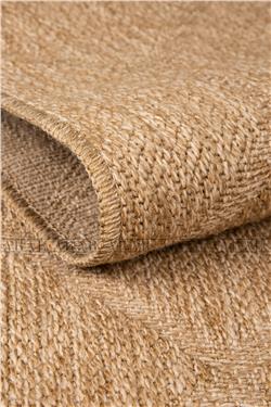 Sedir 669 Bej Jüt&Sisal Dokuma Tabanlı Antitoz Halı
