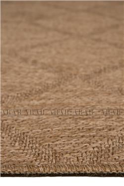 Sedir 669 Bej Jüt&Sisal Dokuma Tabanlı Antitoz Halı