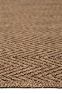 Sedir 671 Kahve Jüt&Sisal Dokuma Tabanlı Antitoz Halı