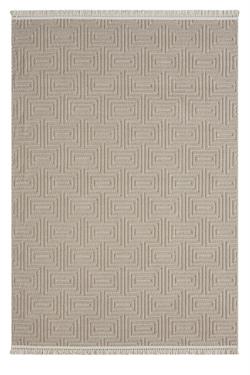 Side 1550-Vizon Dokuma Taban Antitoz İskandinav Desenli Halı