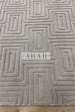 Side 1550-Vizon Dokuma Taban Antitoz İskandinav Desenli Halı