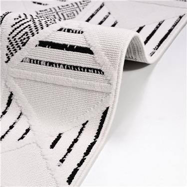 Urban Bukle 18552K İskandinav Desenli Anti Toz Dokuma Tabanlı Makine Halısı