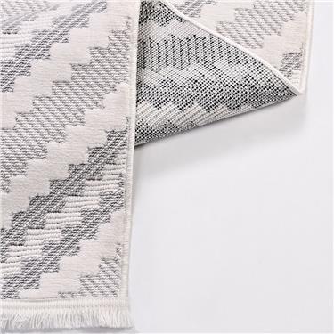 Urban Bukle 18553K İskandinav Desenli Anti Toz Dokuma Tabanlı Makine Halısı