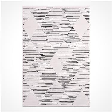 Urban Bukle 18556K İskandinav Desenli Anti Toz Dokuma Tabanlı Makine Halısı