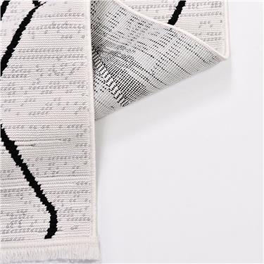 Urban Bukle 18561K İskandinav Desenli Anti Toz Dokuma Tabanlı Makine Halısı