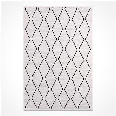 Urban Bukle 18561K İskandinav Desenli Anti Toz Dokuma Tabanlı Makine Halısı