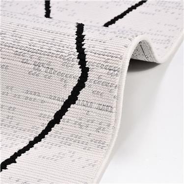 Urban Bukle 18561K İskandinav Desenli Anti Toz Dokuma Tabanlı Makine Halısı